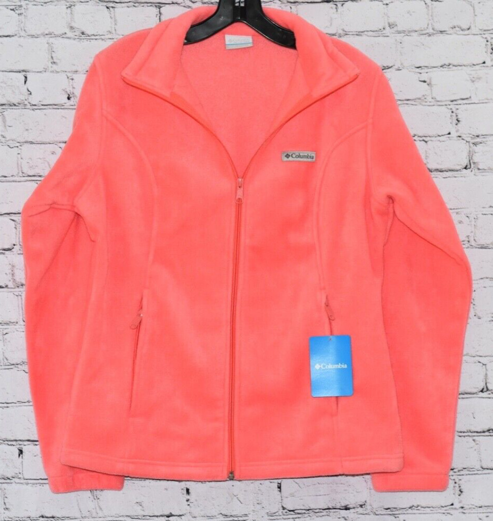 Women’s Columbia Mount Cannon Fleece Zipper Jacket Sweater Size M NEW!